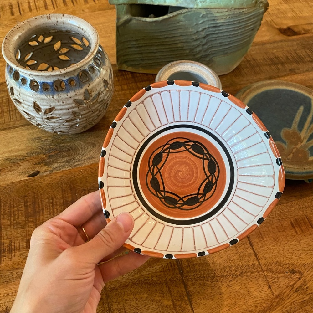 Handmade Norwegian Pottery Bowl